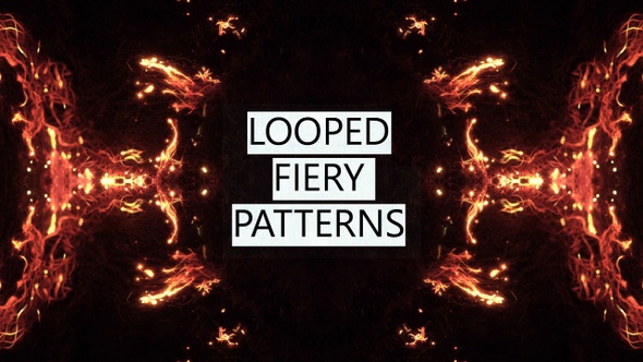 7 Looped Fiery Patterns 