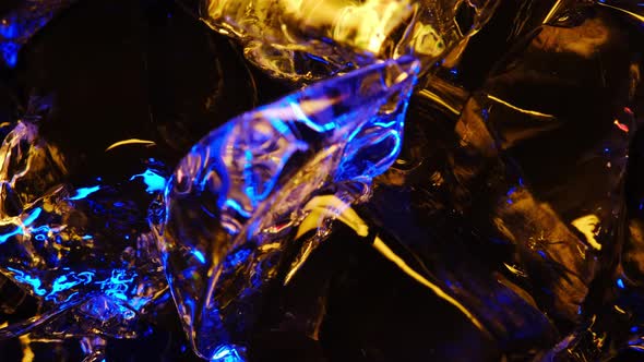 Ice Cubes Rotate on an Axis, Stock Footage | VideoHive