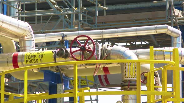 Oil and Gas Refinery Industry plant, Gas Processing Complex, Gas Pipeline, Gas Energy Station, alt