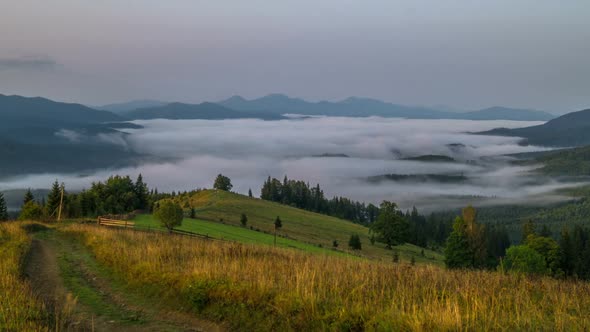 Misty Morning in the Mountains alt
