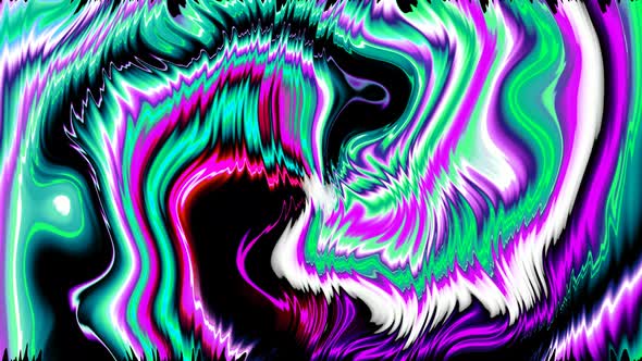 Abstract Fantasy Glow Liquid Wave Gradient Background
