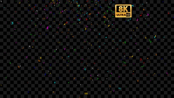 Confetti Party 8K alt