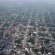 Aerial Panoramic View of City with Regular Street Network - VideoHive Item for Sale