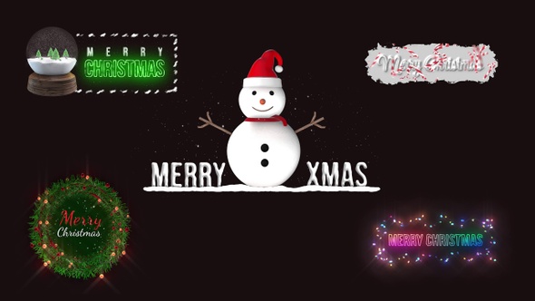 Christmas Creative Titles Pack