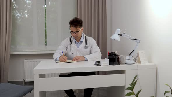 Doctor in His Office alt