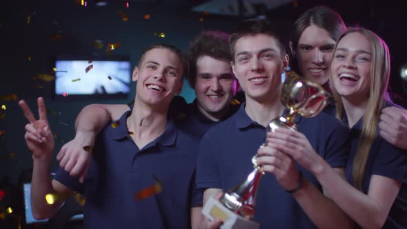 Cybersport Champion Team Portrait alt