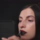 Girl Paints Her Lips - VideoHive Item for Sale