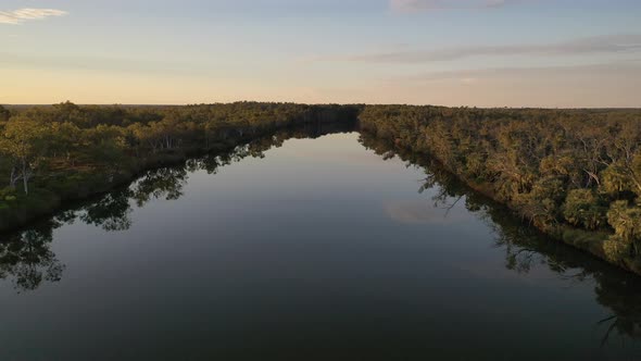 Deep Pool, Millstream-Chichester National Park, Western Australia 4K Aerial Drone