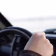 Driving - Man's Hands Holding the Steering Wheel - VideoHive Item for Sale