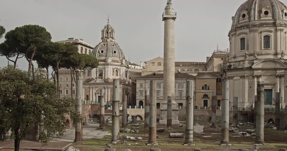 Trajan Forum Rome Italy alt