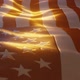 American / USA - Atmospheric Flag