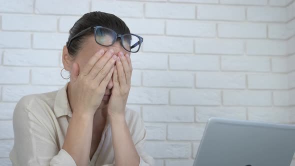 Stressed freelancing work.  alt