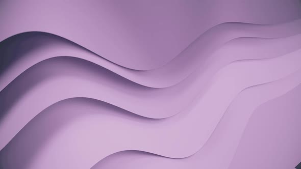 Simple Wavy Corporate Purple Background