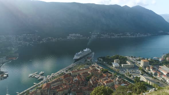 Flight From the Side of the Fortress Over the City of Kotor