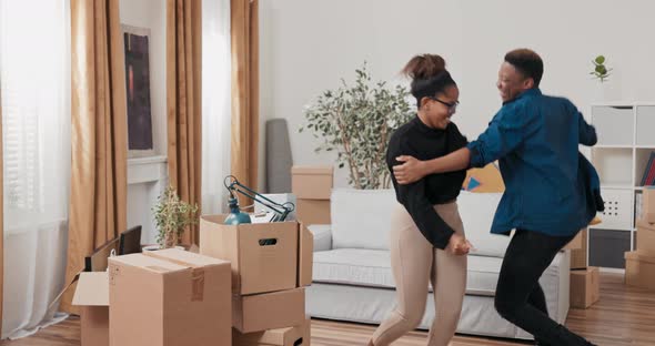 A Couple in Love Moves Into a New Apartment the Removal of All the Cardboard Boxes a New Chapter in alt