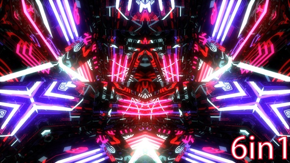 Neon Background Lights Vj Loops