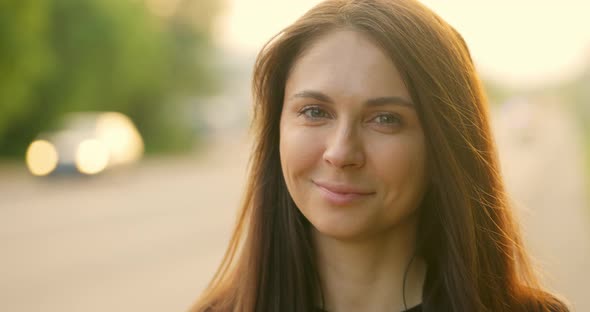 Charming Girl with Pretty Face alt