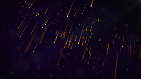 Falling Particles Abstract Background