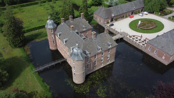 Castle Slangenburg In The Achterhoek, Gelderland, The Netherlands 