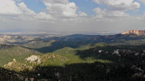 Panorama on Zion Canyon National Park Utah United States alt