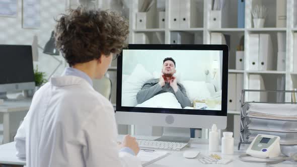 Video Talk with Medical Worker alt