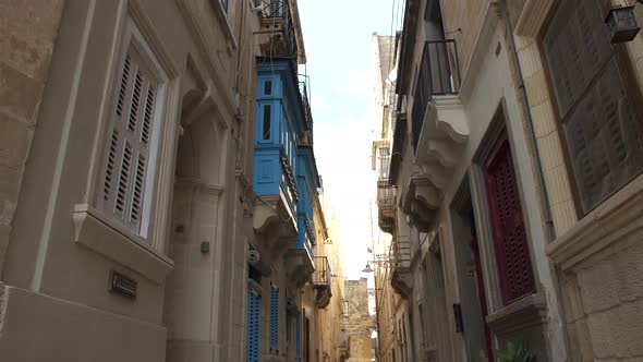 Narrow Village Street