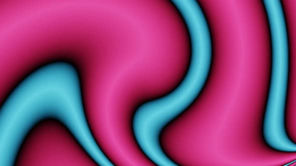Satisfying Movement of Pink and Blue Lines