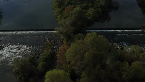 Maritsa River Around Village Brob In Bulgaria  alt