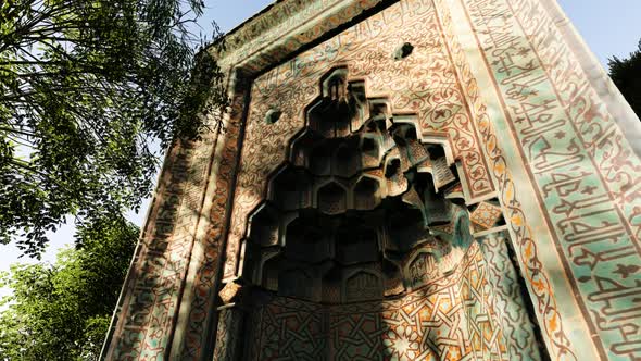 Old Ottoman Mosque Door