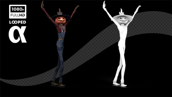 Halloween Scarecrow - Belly Dancer