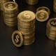 Looping Dollar Coins Animation - VideoHive Item for Sale