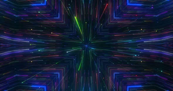 VJ Particles Background