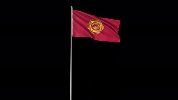 Kyrgyzstan flag