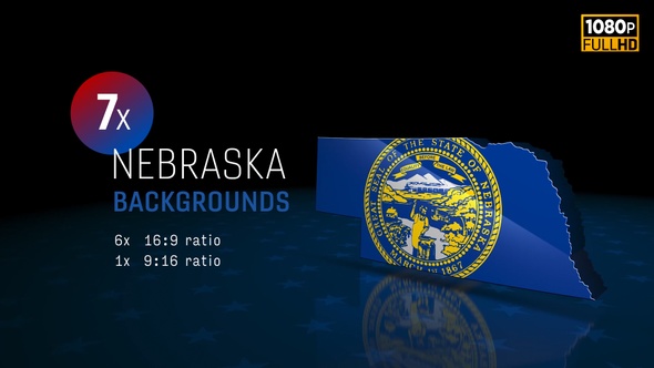 Nebraska State Election Backgrounds HD - 7 Pack