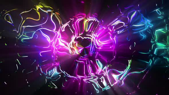 Abstract Glowing Colorful Backgrounds