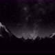 Stars Moving in Night Sky Over Pine Trees - VideoHive Item for Sale