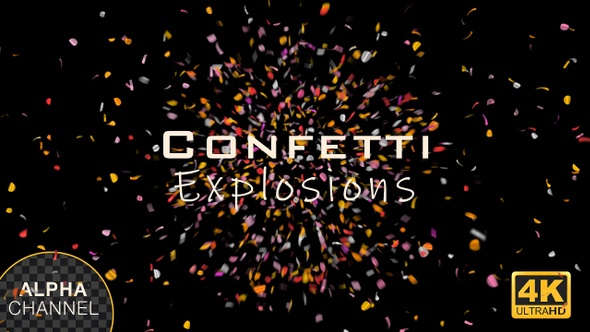 Colorful Confetti Burst alt