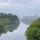 Beautiful view of the Neris river in the fog - VideoHive Item for Sale