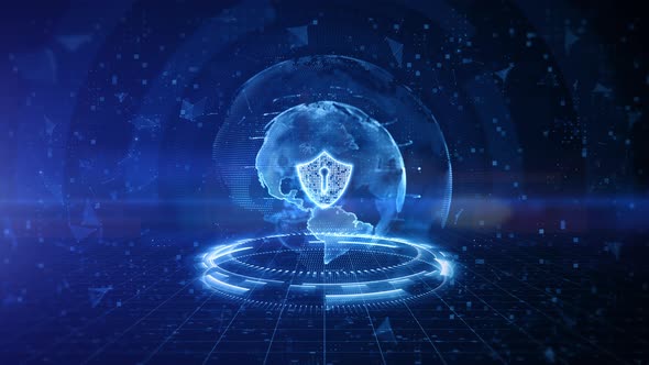 Shield Icon Of Cyber Security 968 alt