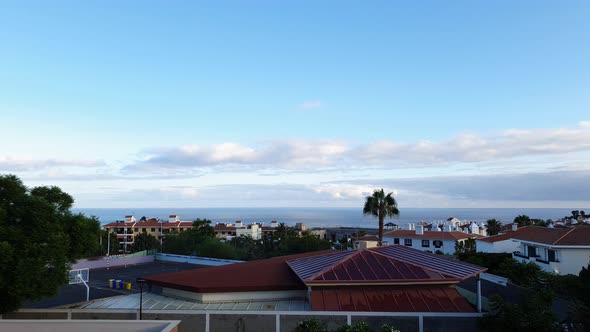 Hyperlapse of Morning Sky in Puerto De La Cruz
