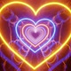 Neon Heart VJ Tunnel - VideoHive Item for Sale