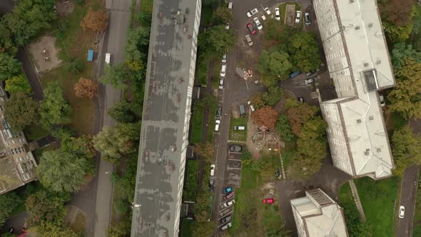 Flying Over Multistorey Buildings in