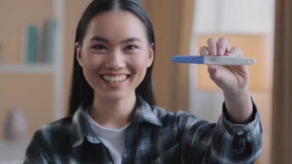 Portrait of Pregnant Woman Mother Smiling Satisfied with Artificial Insemination Procedure Medical alt