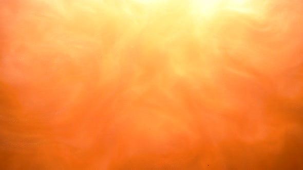 Orange Underwater Shiny Texture with Particles