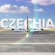 Commercial Airplane Landing Country Czechia - VideoHive Item for Sale