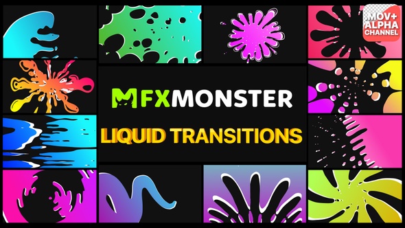 Liquid Transitions | Motion Graphics