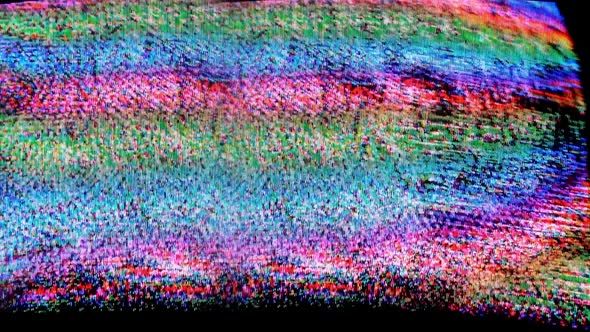 TV Static - Magnetic Distortion, Stock Footage | VideoHive