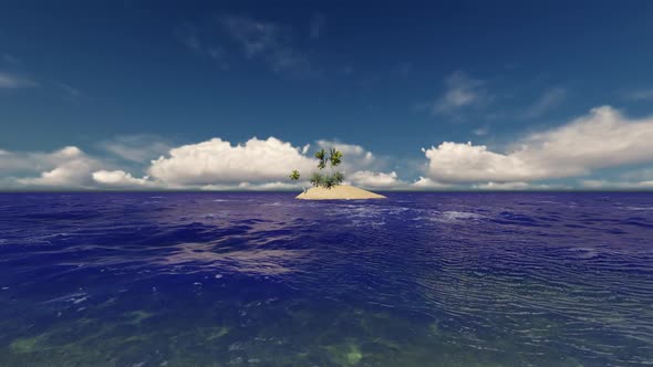 Palm Island Clouds