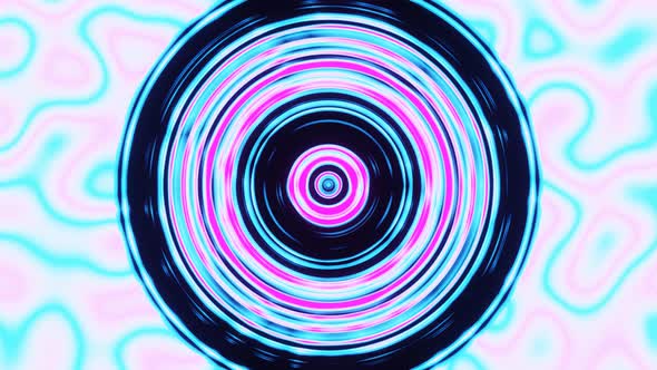 Round color circle motion 4K background by diagnost2020 | VideoHive