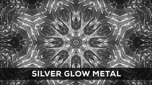 Silver Glow Metal